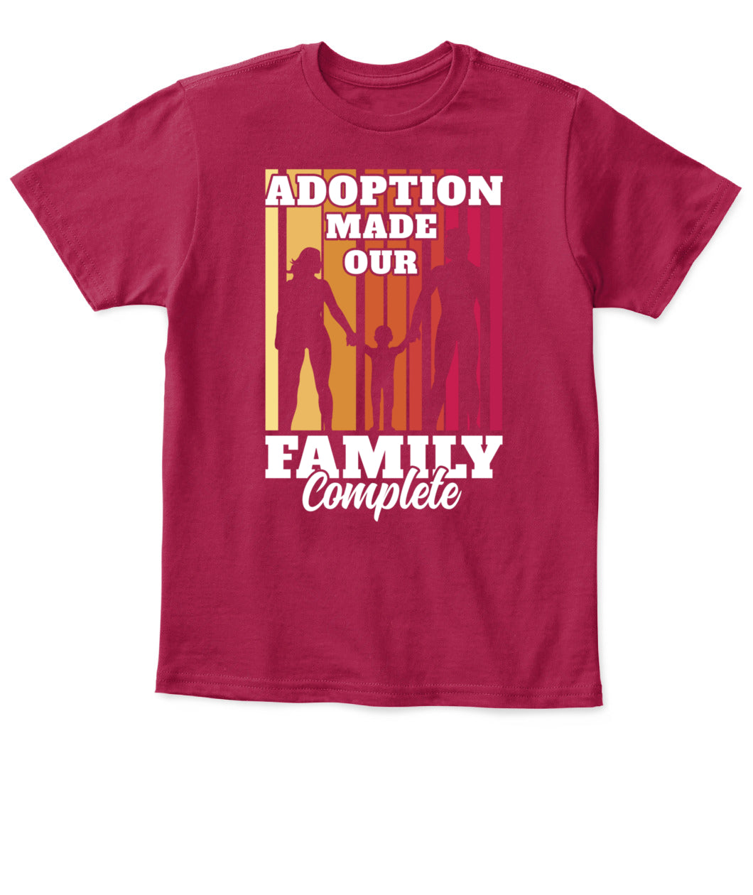 👨‍👩‍👧‍👦 Adoption Made Our Family Complete – Kids’ T-Shirt ❤️