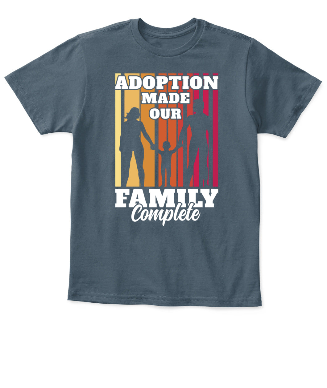 👨‍👩‍👧‍👦 Adoption Made Our Family Complete – Kids’ T-Shirt ❤️