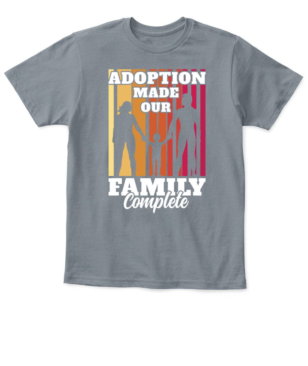 👨‍👩‍👧‍👦 Adoption Made Our Family Complete – Kids’ T-Shirt ❤️