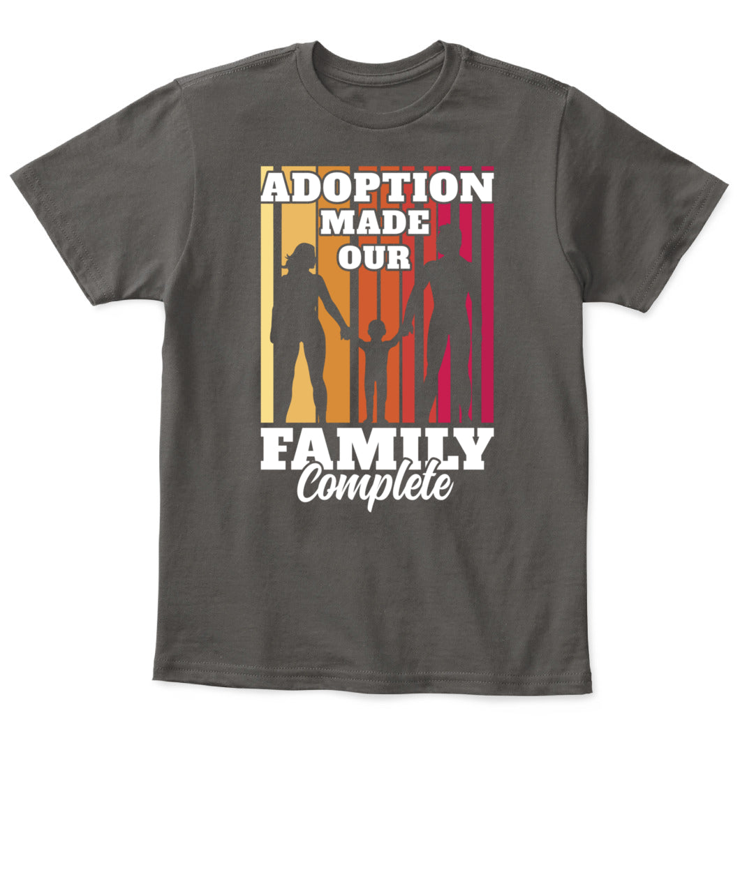 👨‍👩‍👧‍👦 Adoption Made Our Family Complete – Kids’ T-Shirt ❤️