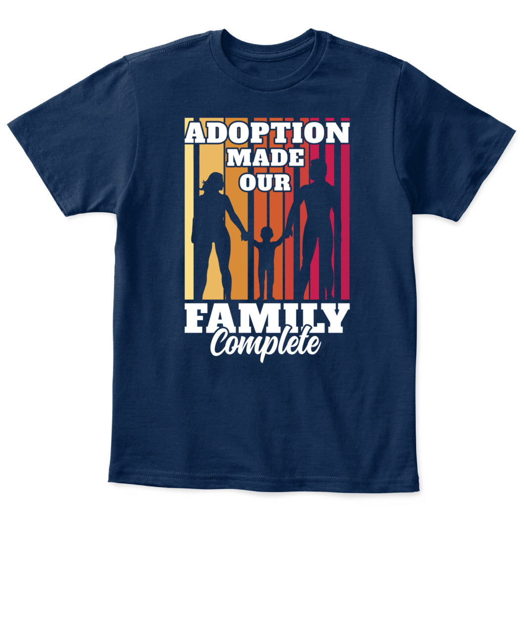 👨‍👩‍👧‍👦 Adoption Made Our Family Complete – Kids’ T-Shirt ❤️