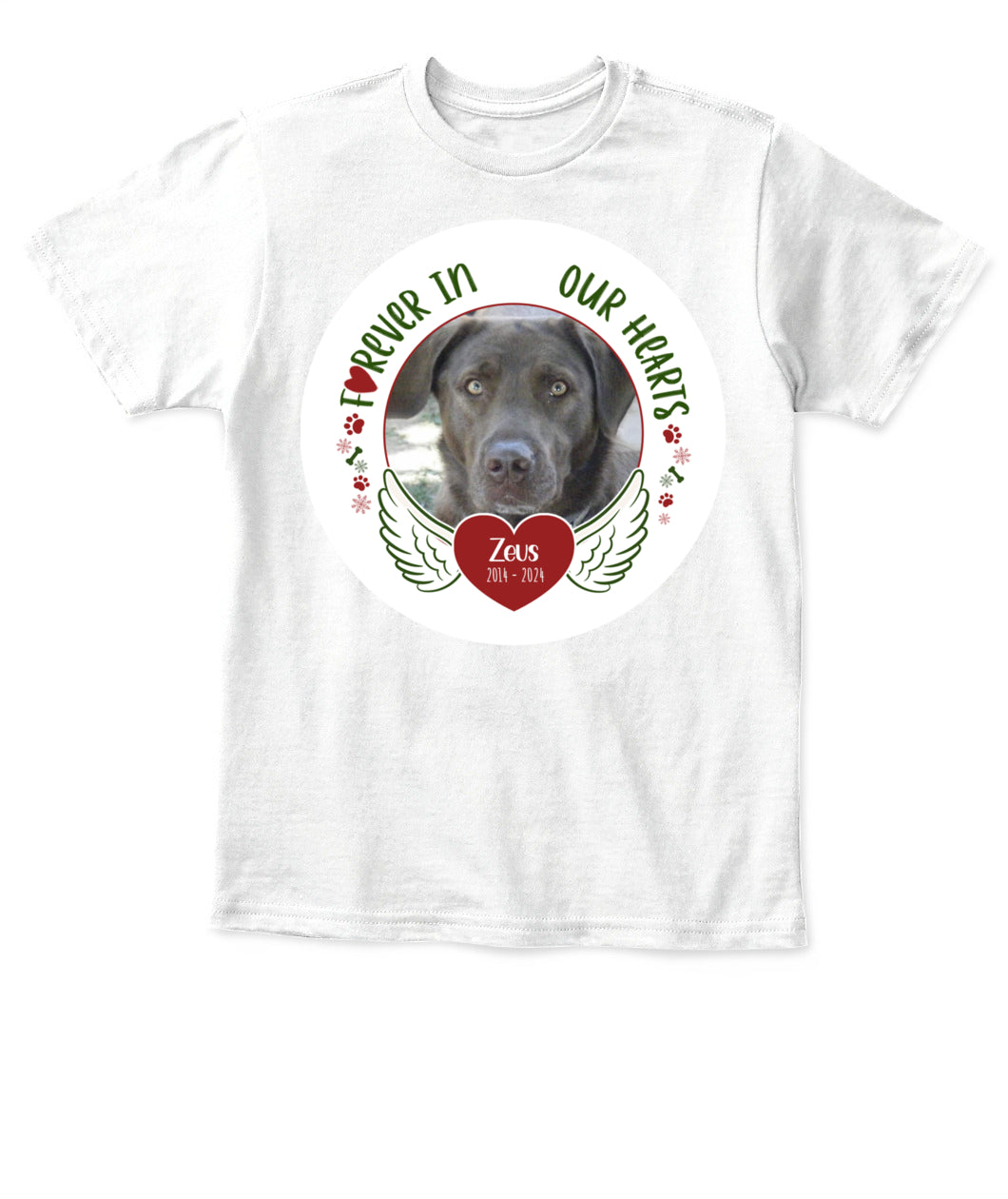 Custom Pet Memorial T-Shirt - Personalized Tribute Shirt for Pet Lovers