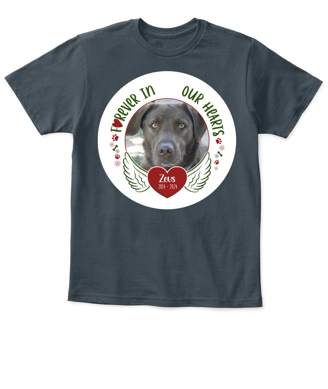 Custom Pet Memorial T-Shirt - Personalized Tribute Shirt for Pet Lovers