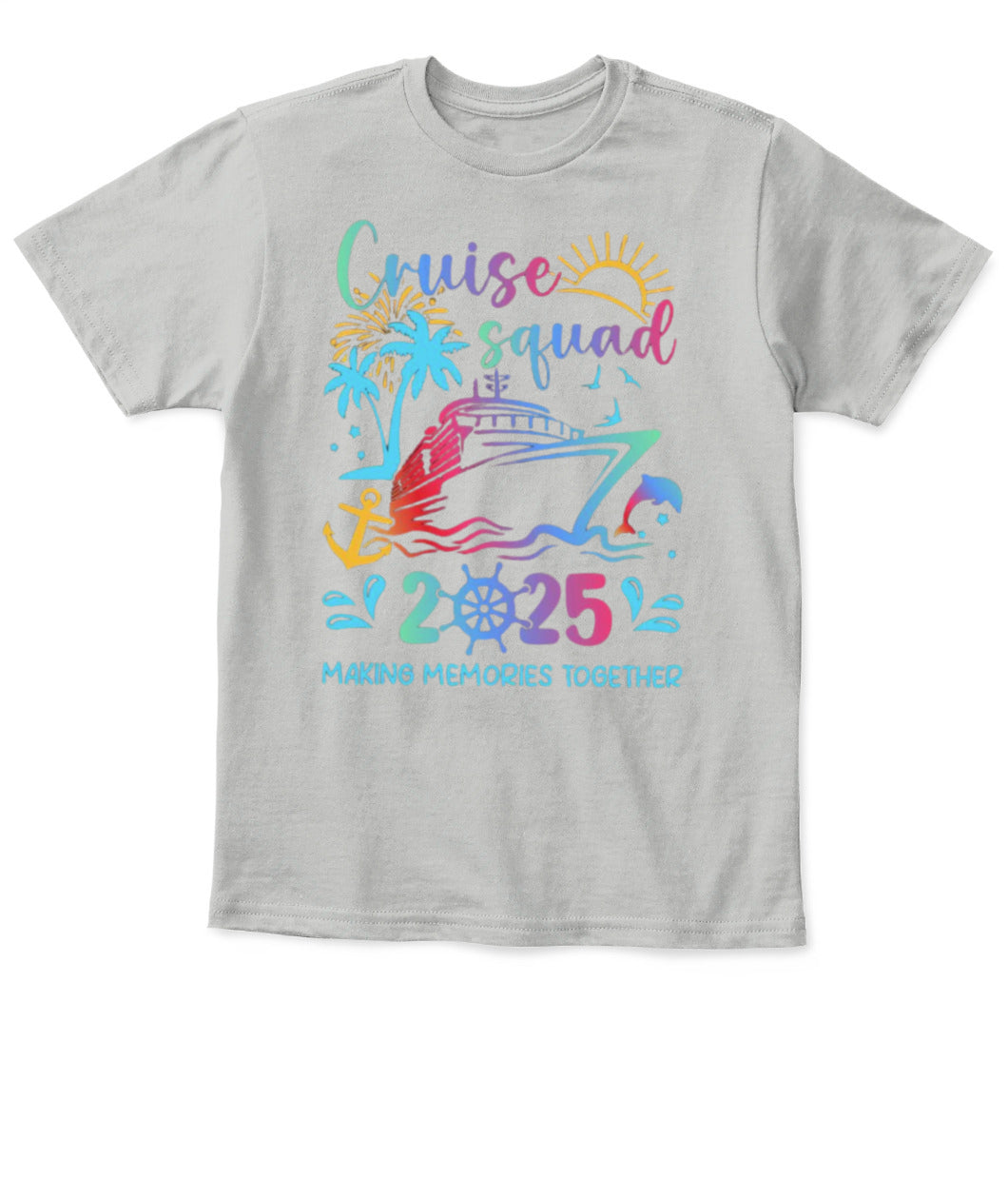 Cruise Squad 2025 T-Shirt – Family Matching Shirt for Cruise Trip Vacation