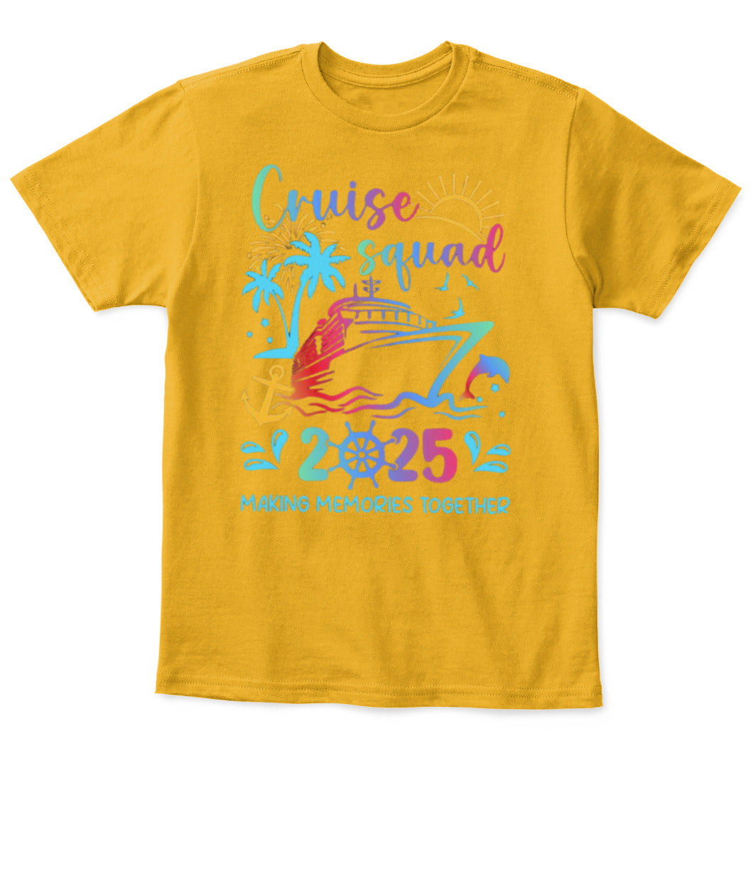 Cruise Squad 2025 T-Shirt – Family Matching Shirt for Cruise Trip Vacation