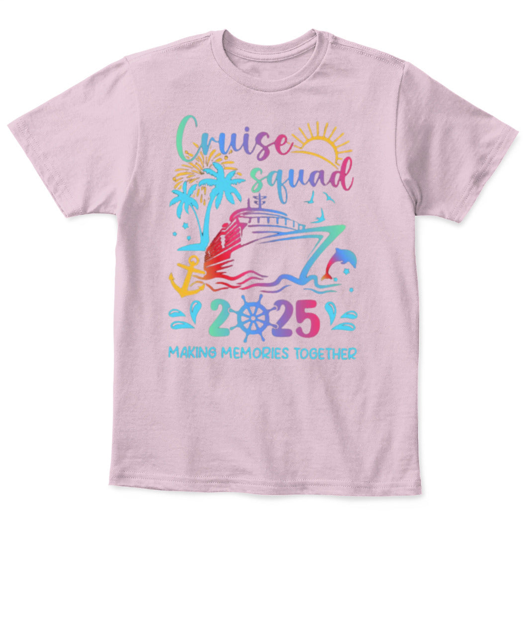 Cruise Squad 2025 T-Shirt – Family Matching Shirt for Cruise Trip Vacation