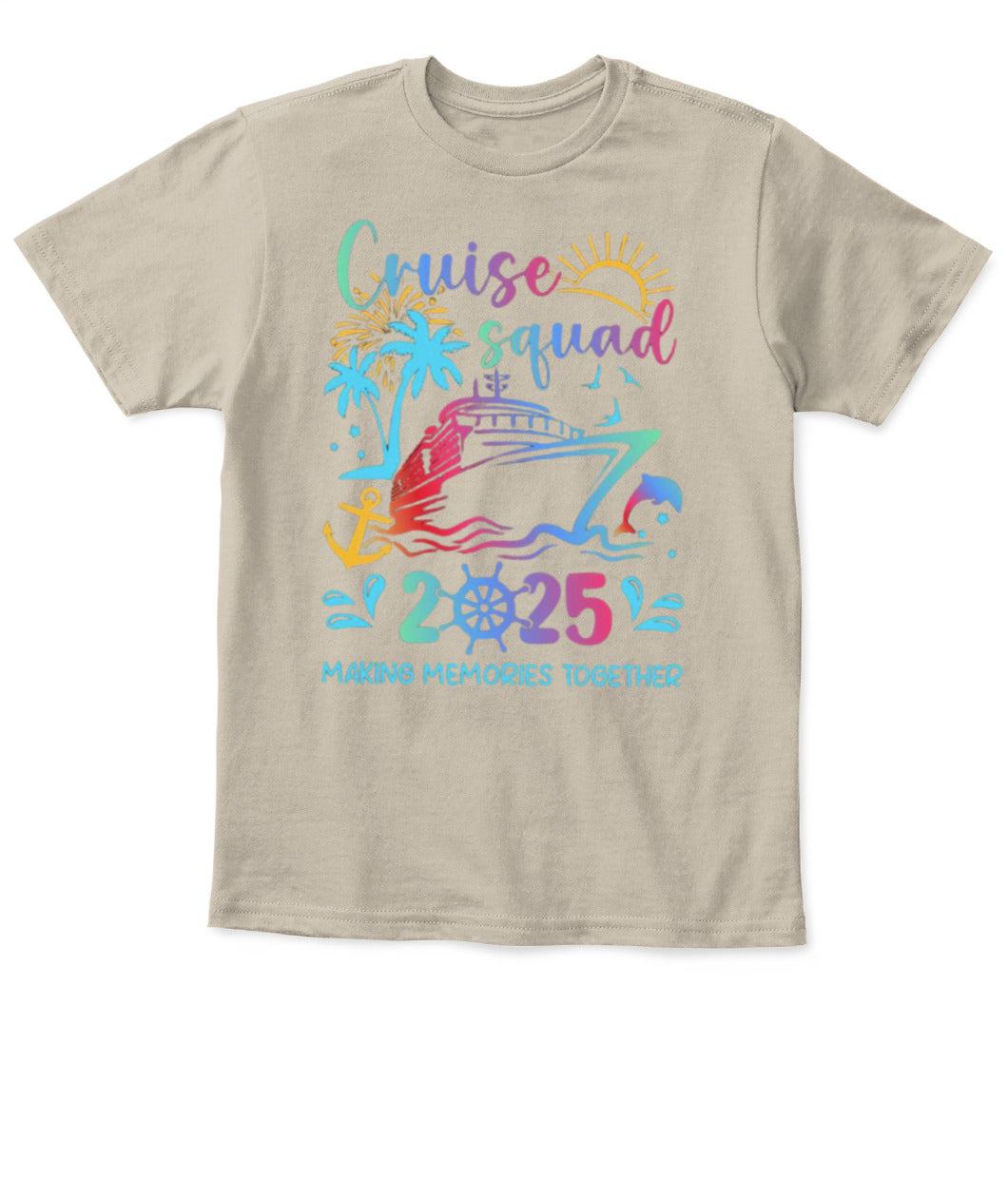 Cruise Squad 2025 T-Shirt – Family Matching Shirt for Cruise Trip Vacation