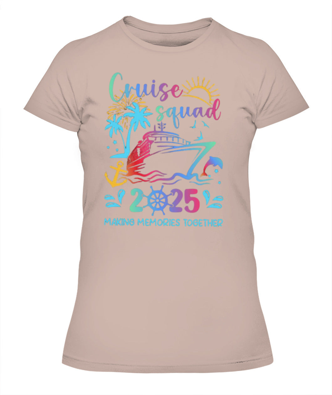 Cruise Squad 2025 T-Shirt – Family Matching Shirt for Cruise Trip Vacation