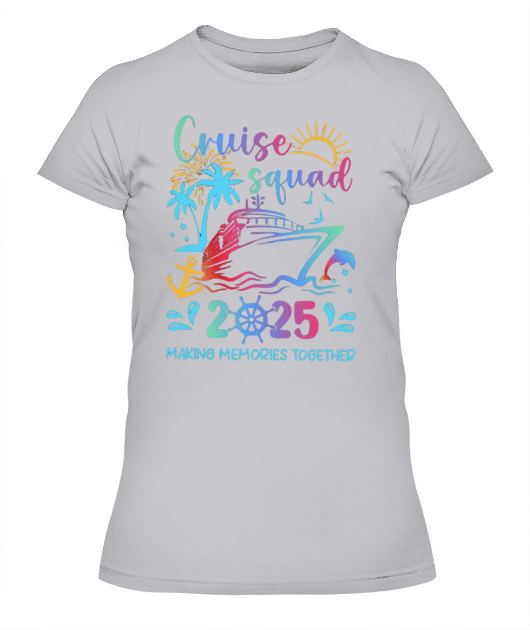 Cruise Squad 2025 T-Shirt – Family Matching Shirt for Cruise Trip Vacation