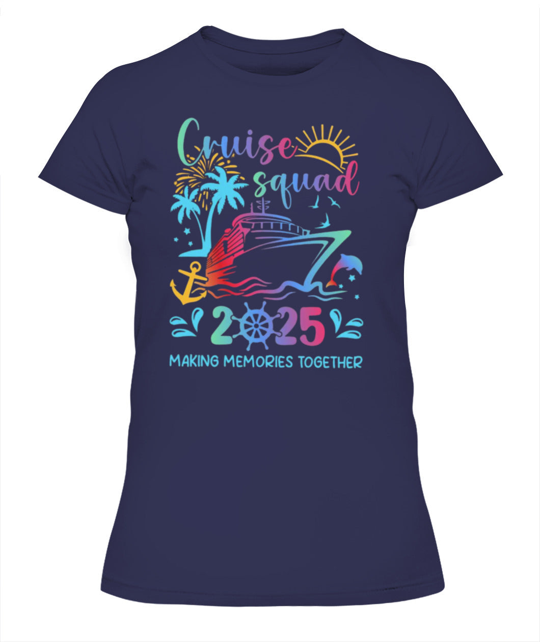 Cruise Squad 2025 T-Shirt – Family Matching Shirt for Cruise Trip Vacation