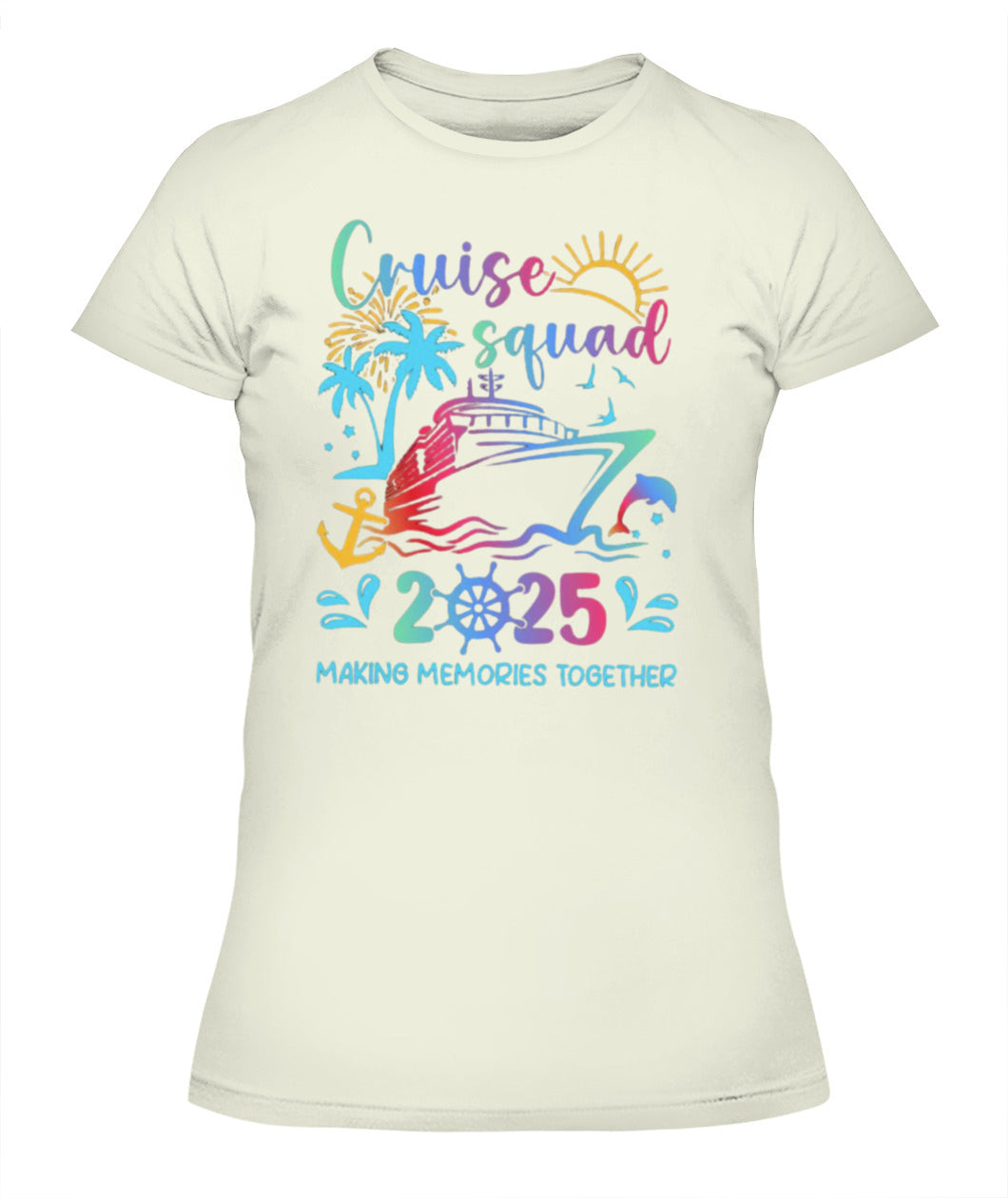 Cruise Squad 2025 T-Shirt – Family Matching Shirt for Cruise Trip Vacation