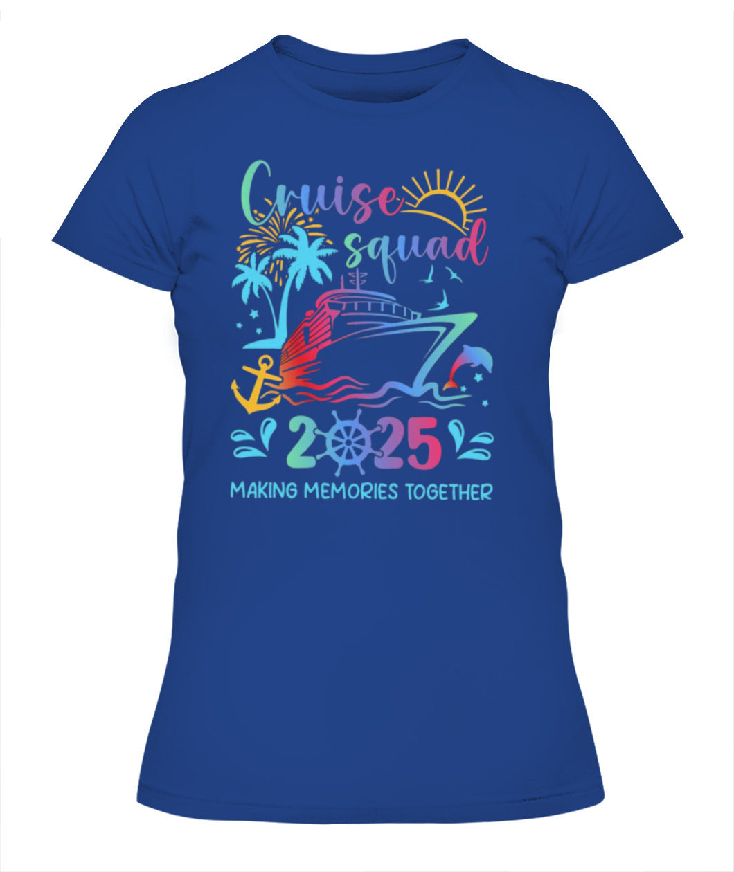 Cruise Squad 2025 T-Shirt – Family Matching Shirt for Cruise Trip Vacation