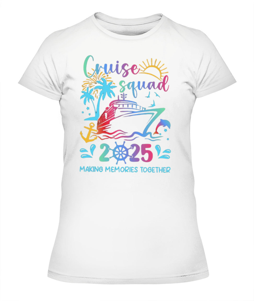 Cruise Squad 2025 T-Shirt – Family Matching Shirt for Cruise Trip Vacation