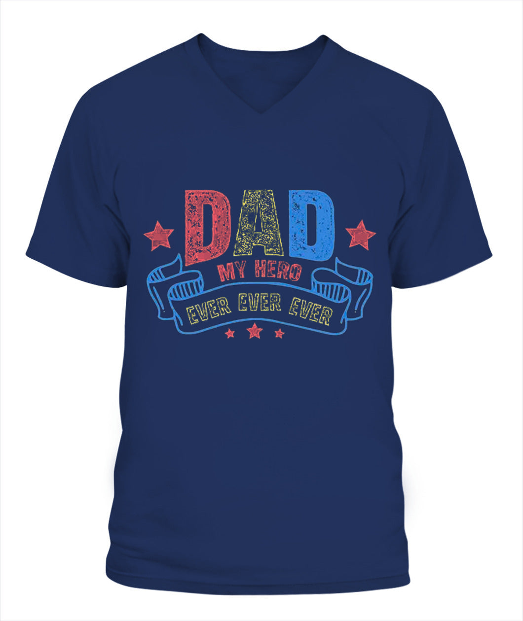 Dad My Hero T-Shirt - Unisex Cotton Tee for Father's Day Gift
