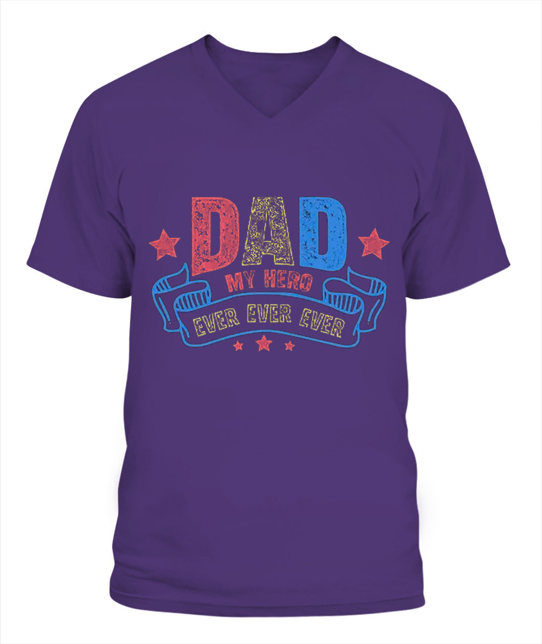 Dad My Hero T-Shirt - Unisex Cotton Tee for Father's Day Gift