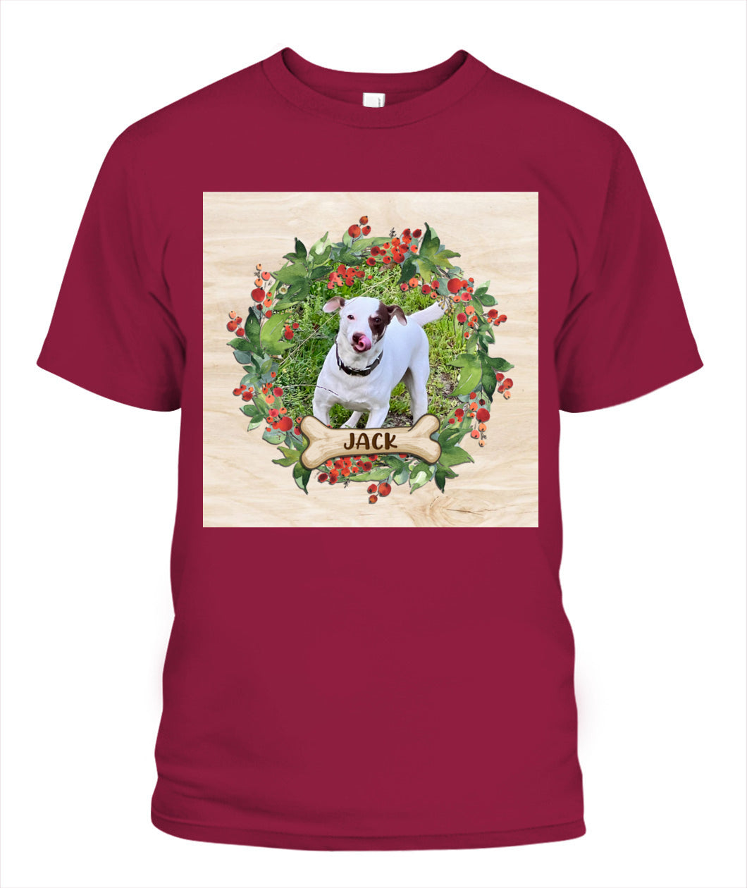 🐶 "Custom Pet Portrait – Personalized Dog Lover T-Shirt" 🐾