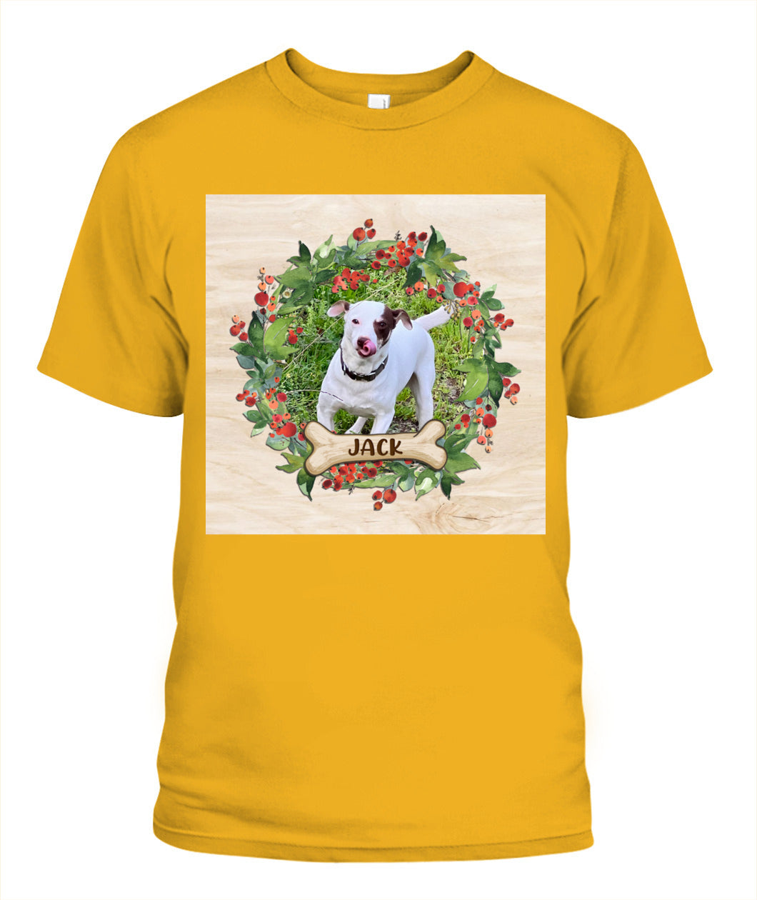 🐶 "Custom Pet Portrait – Personalized Dog Lover T-Shirt" 🐾
