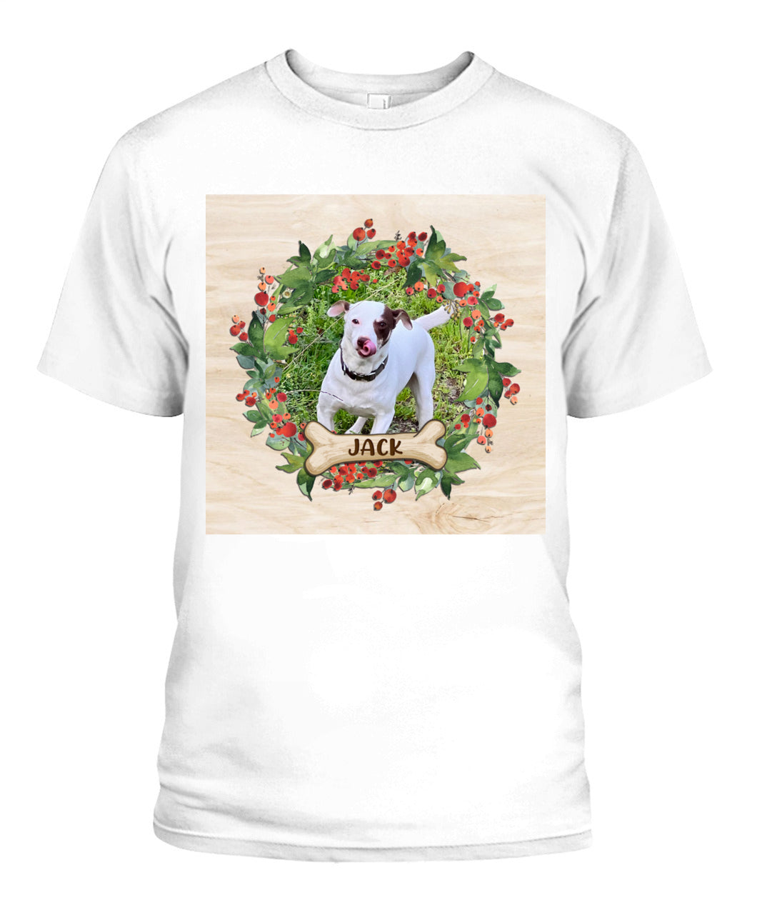 🐶 "Custom Pet Portrait – Personalized Dog Lover T-Shirt" 🐾