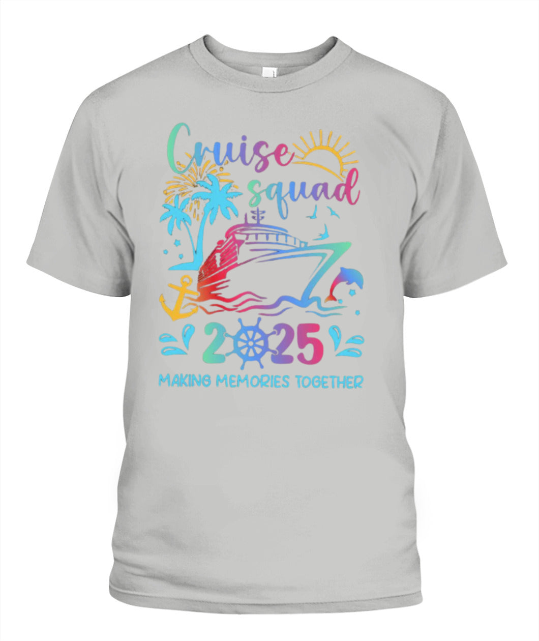 Cruise Squad 2025 T-Shirt – Family Matching Shirt for Cruise Trip Vacation