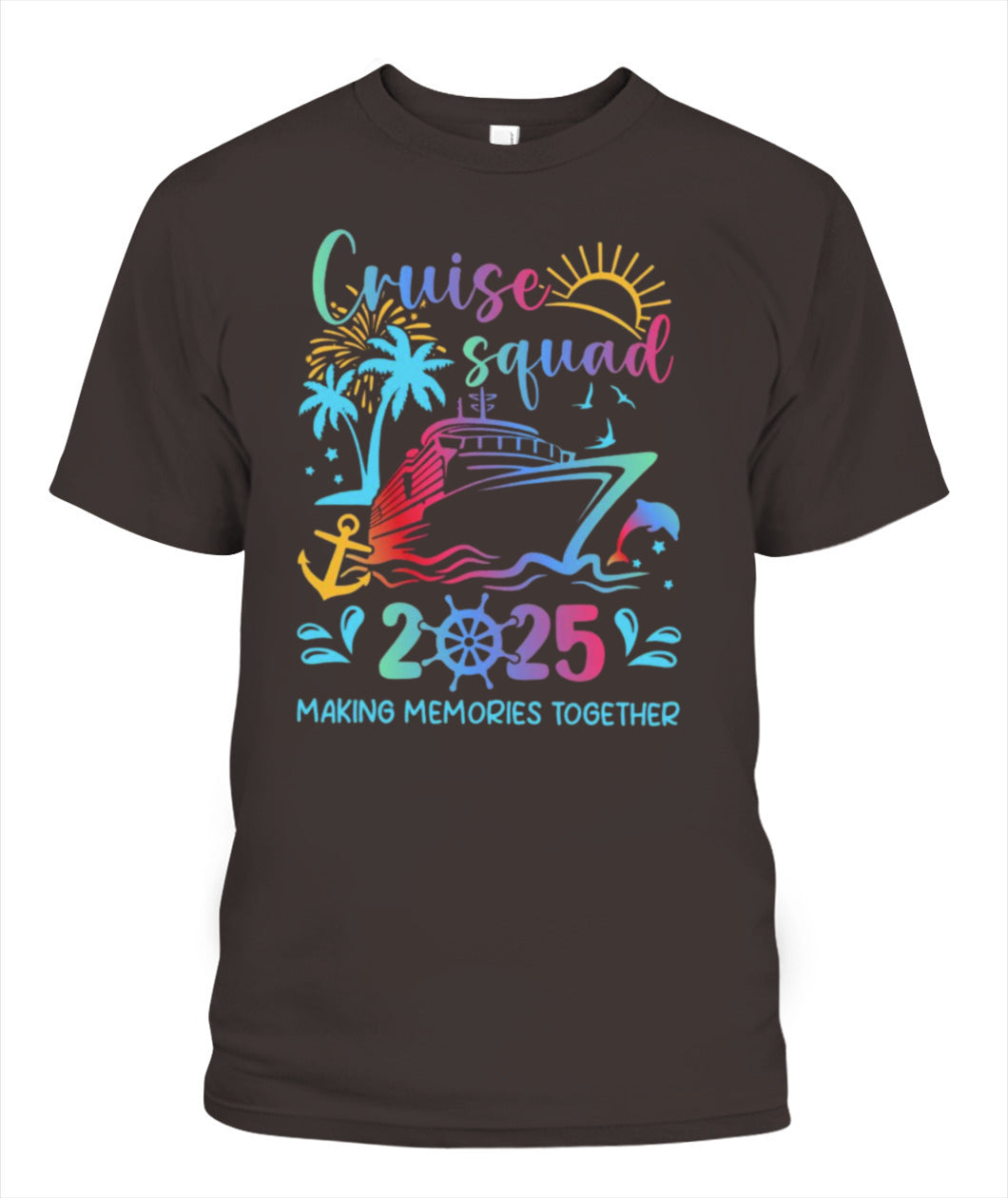 Cruise Squad 2025 T-Shirt – Family Matching Shirt for Cruise Trip Vacation
