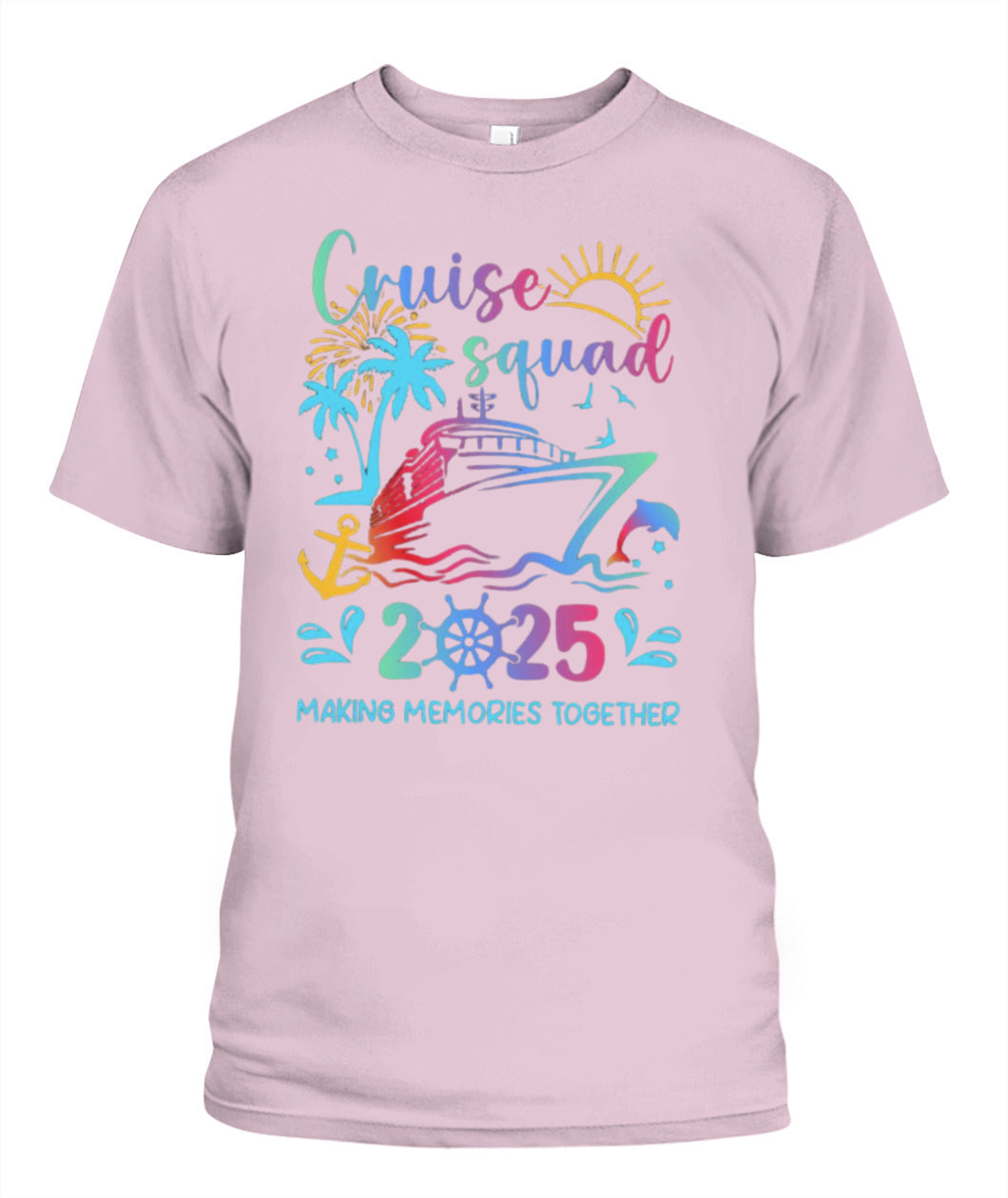 Cruise Squad 2025 T-Shirt – Family Matching Shirt for Cruise Trip Vacation