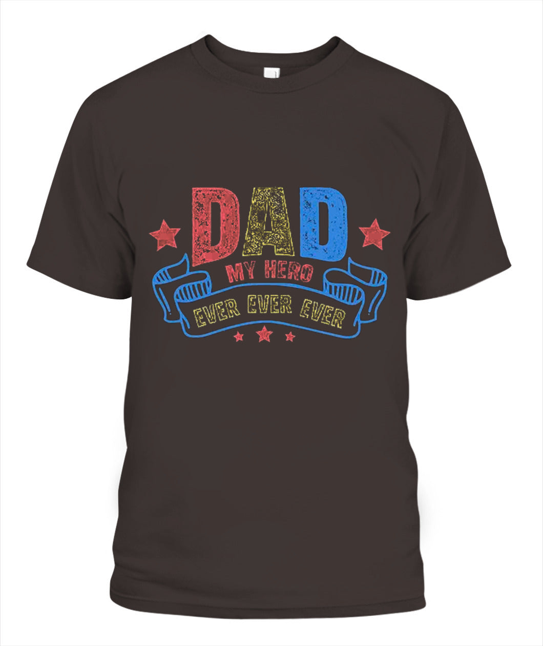 Dad My Hero T-Shirt - Unisex Cotton Tee for Father's Day Gift