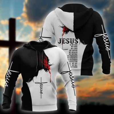 Jesus God Jesus Is My Everything All Over Printed Shirts 021701 31081998