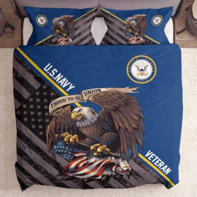 US Navy Veteran Bedding Set BS256