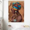Black Girl Canvas Wall Art CA295