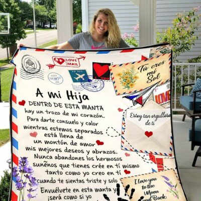 A Letter To My Daughter Blanket BS236