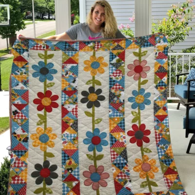 Daisy Flower Quilt BS2021