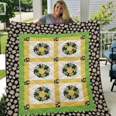 Daisy Flower Quilt BS2019