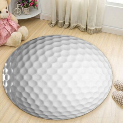 Golf Ball Round Carpet Rug - Round Rugs RG711
