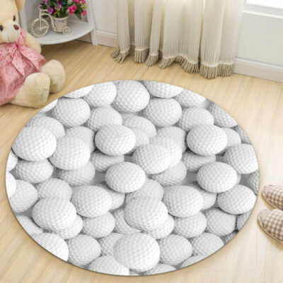 Love Golf Round Carpet Rug - Round Rugs RG714